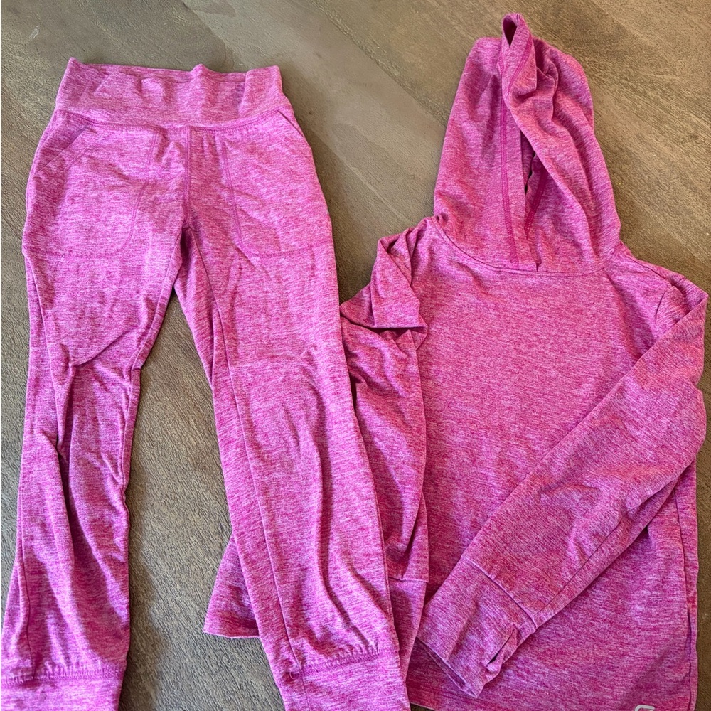 GAP Kids: Girls Matching Jersey Tech Set in Pink